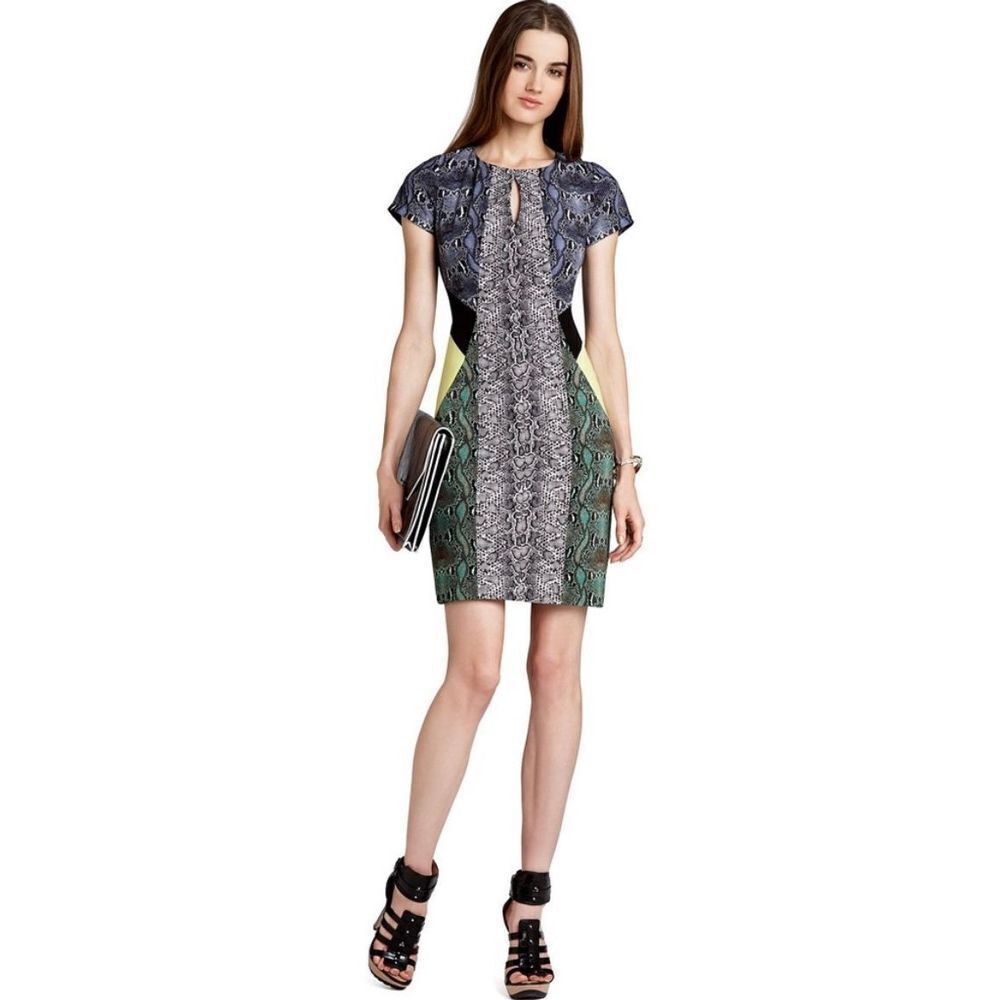 BCBGMAXAZRIA Chole Black Combo dress
Size M